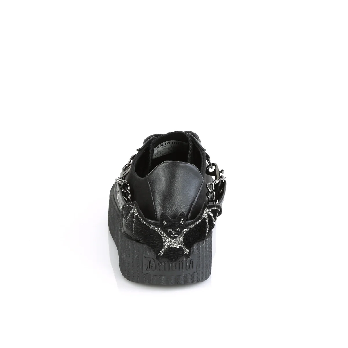 SNEEKER-112 Black Canvas-Black Pu - Image 4