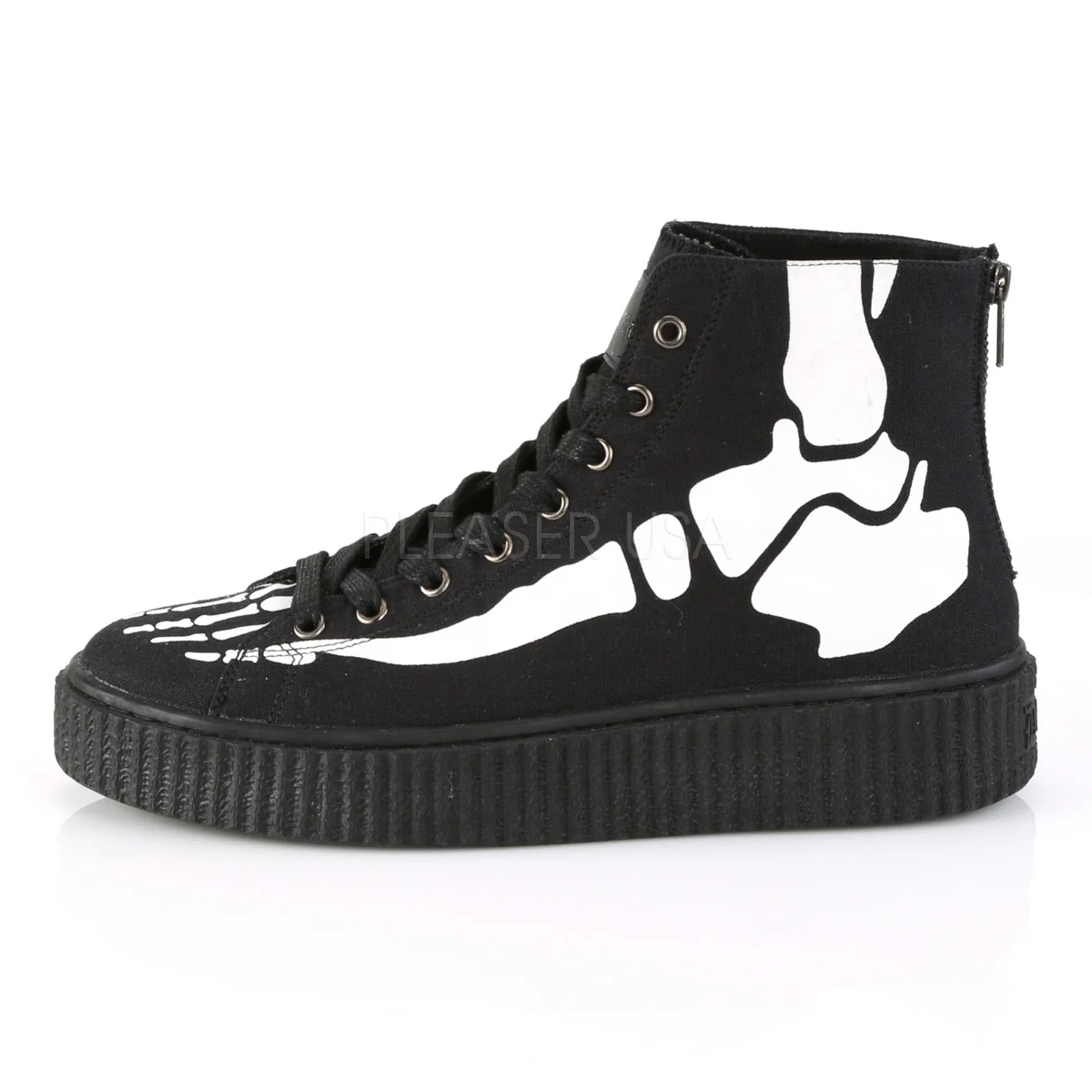SNEEKER-252  Black Canvas - Image 3
