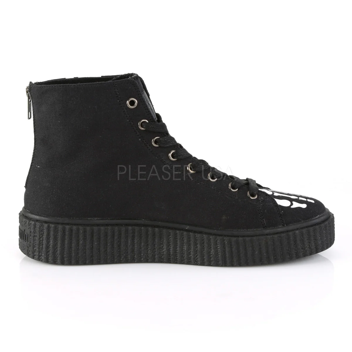 SNEEKER-252  Black Canvas - Image 5