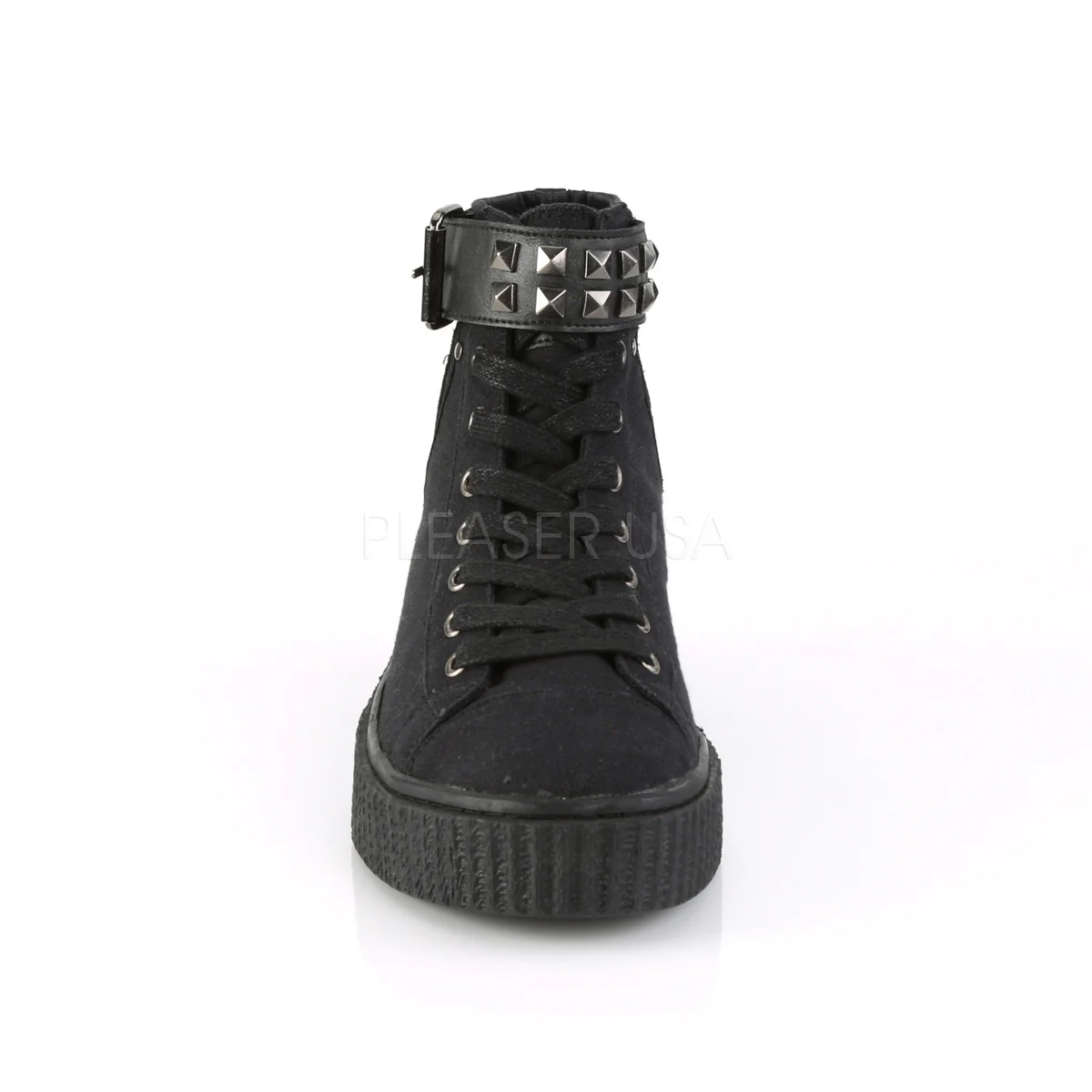 SNEEKER-255  Black Canvas - Image 2