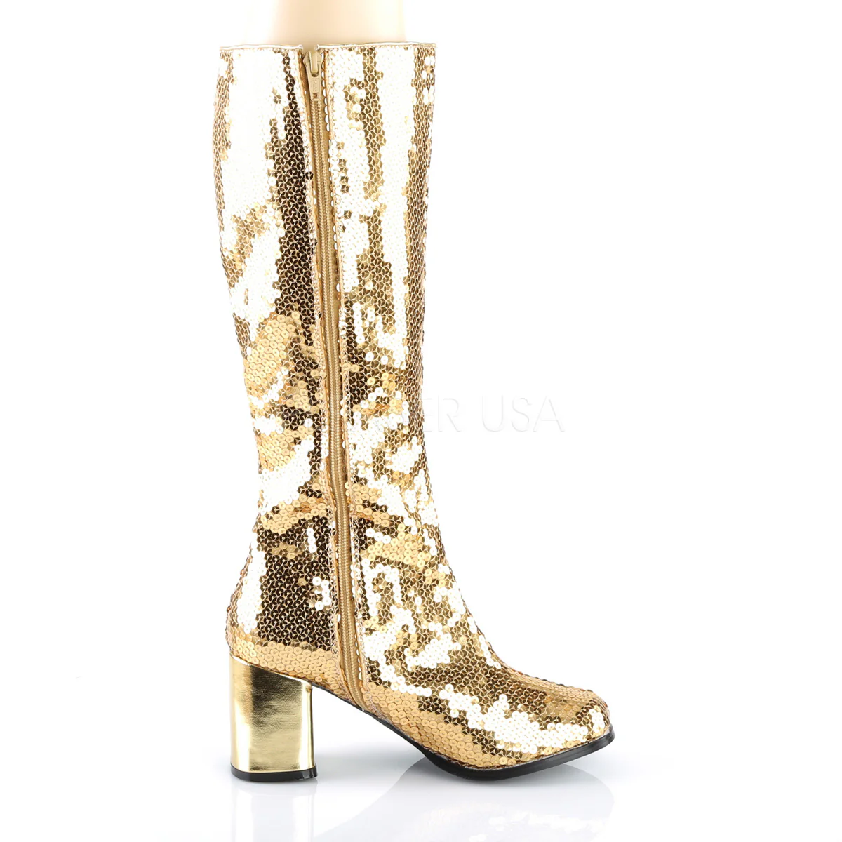 SPECTACUL-300SQ  Gold Sequins - Image 5