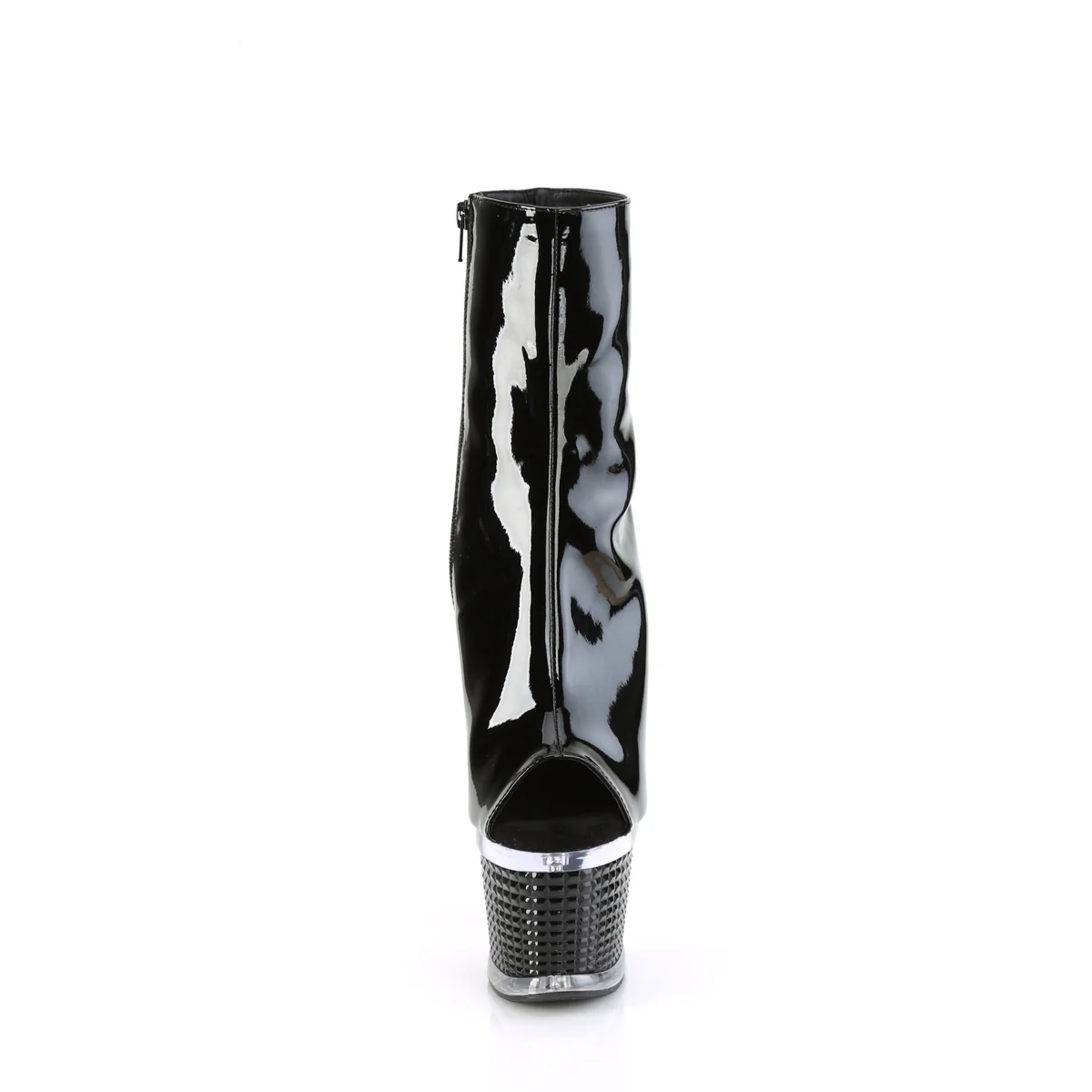 SPECTATOR-1012  Black Patent/Clear-Black - Image 2