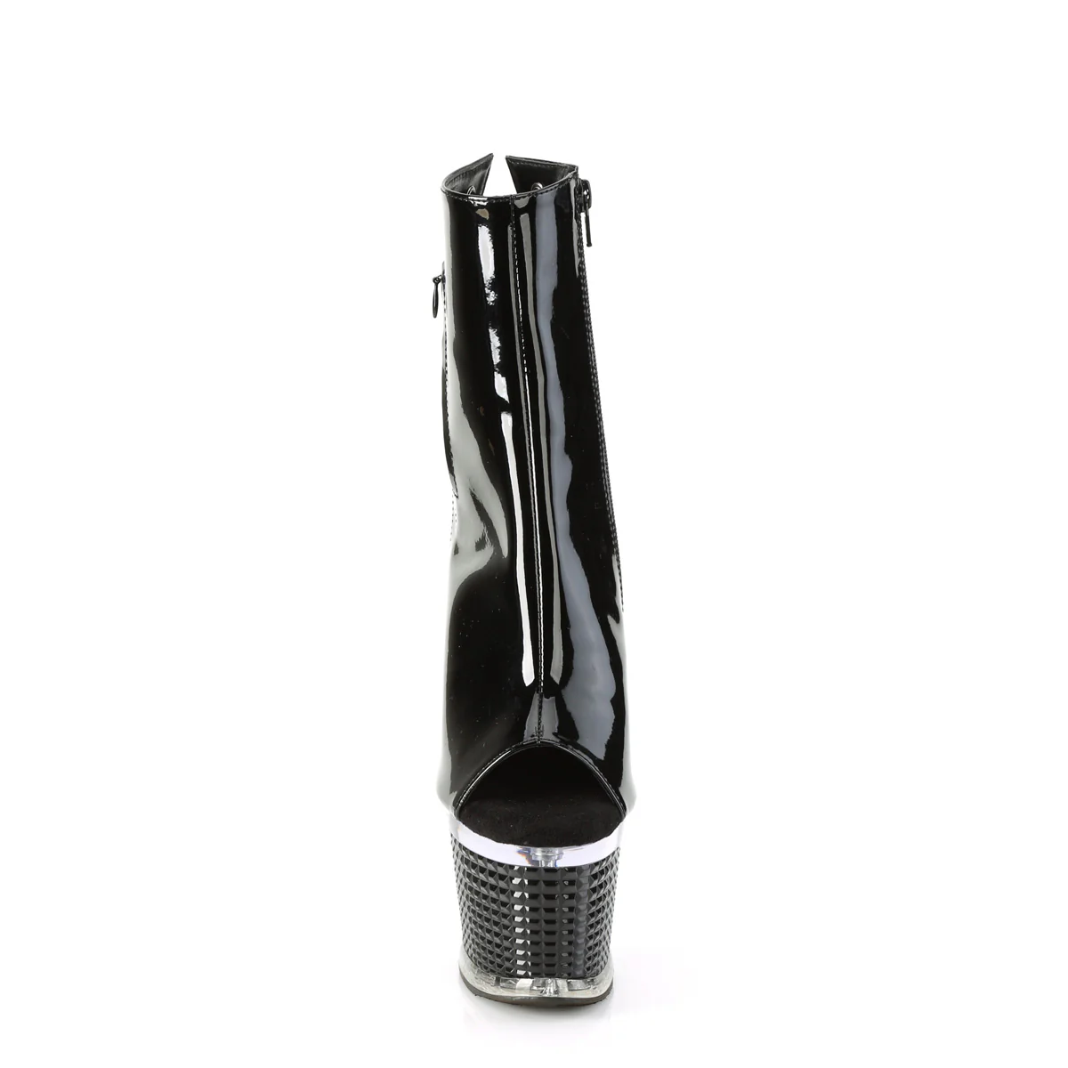 SPECTATOR-1018  Black Patent/Clear-Black - Image 2