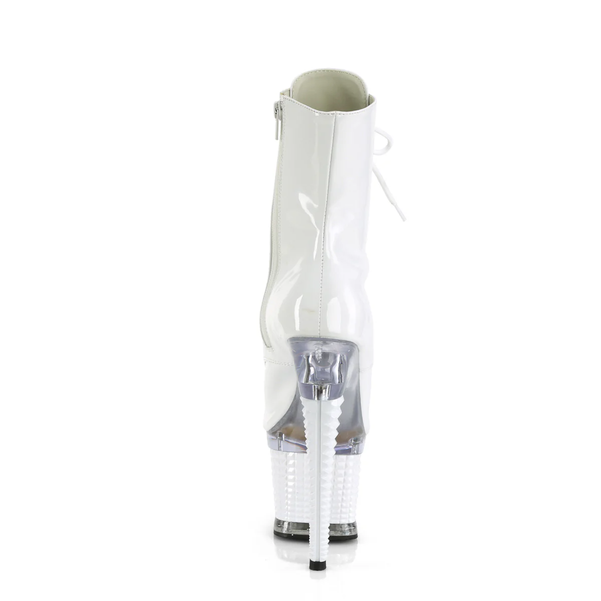 SPECTATOR-1021  White Patent/Clear-White - Image 4
