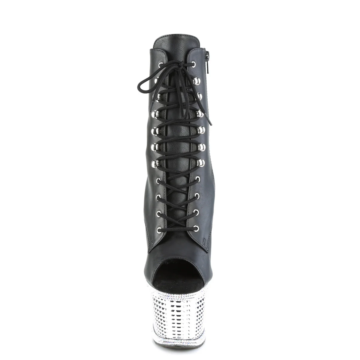 SPECTATOR-1021RS  Black Faux Leather/Silver RS-Chrome - Image 2