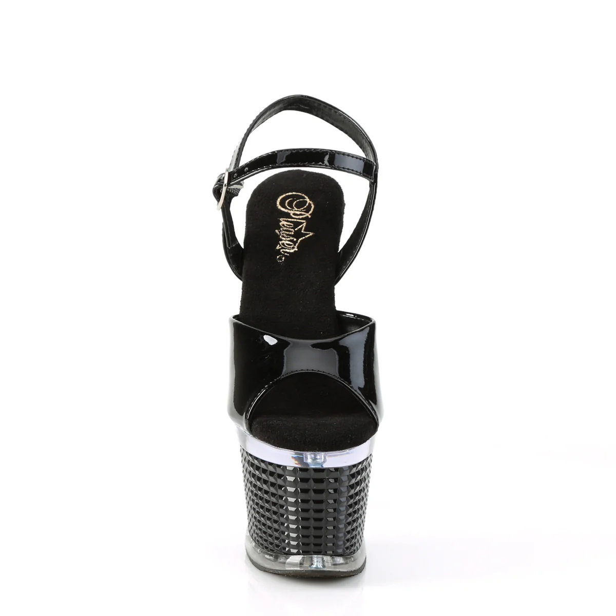 SPECTATOR-709  Black Patent/Clear-Black - Image 2