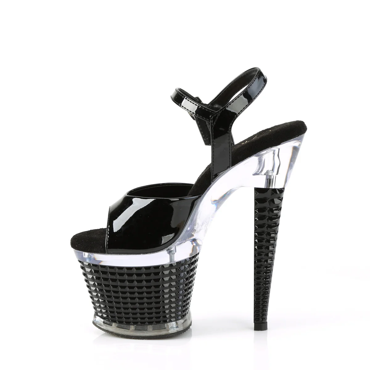 SPECTATOR-709  Black Patent/Clear-Black - Image 3