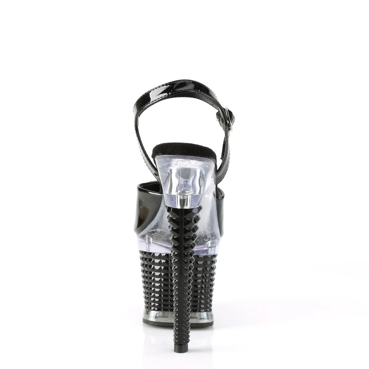 SPECTATOR-709  Black Patent/Clear-Black - Image 4