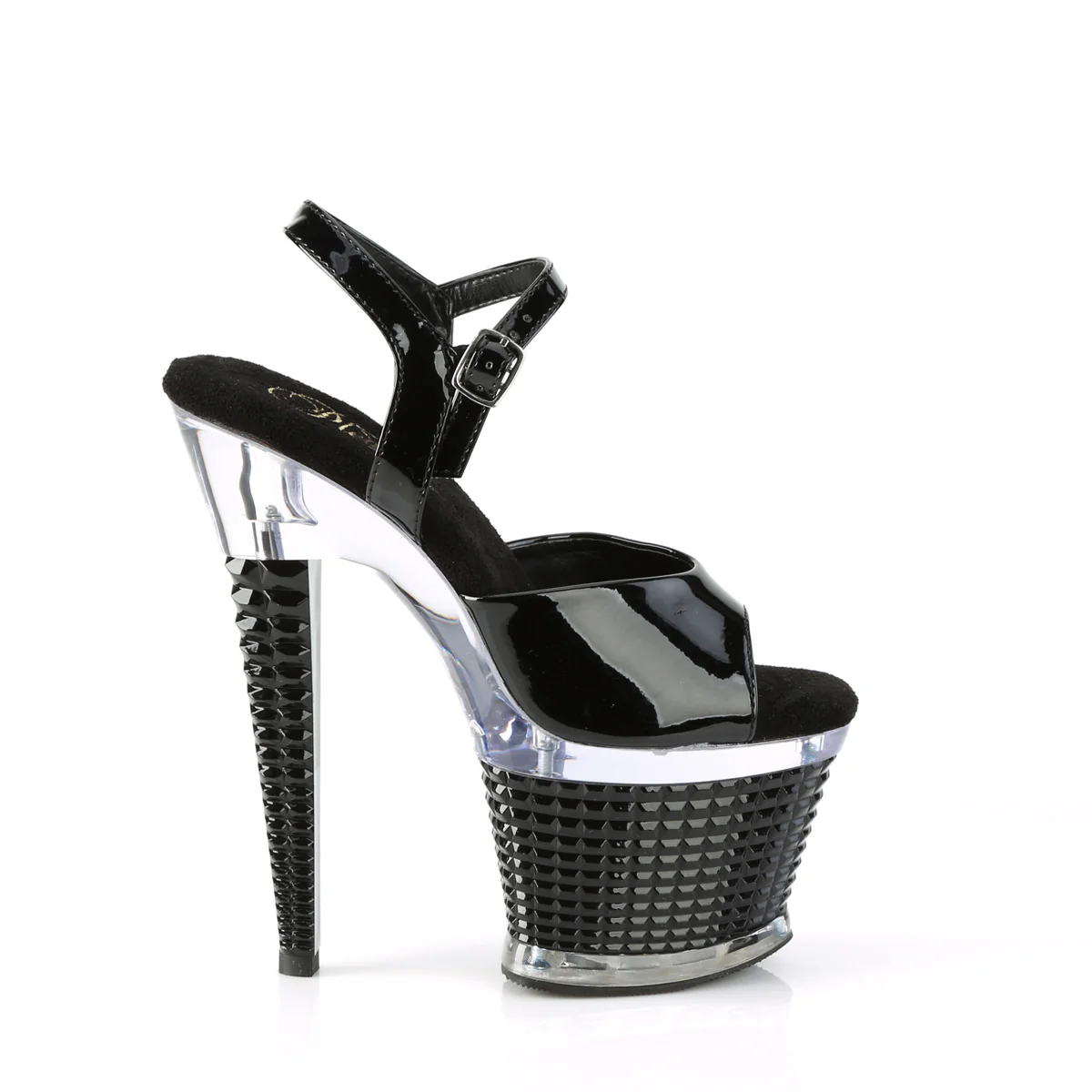 SPECTATOR-709  Black Patent/Clear-Black - Image 5