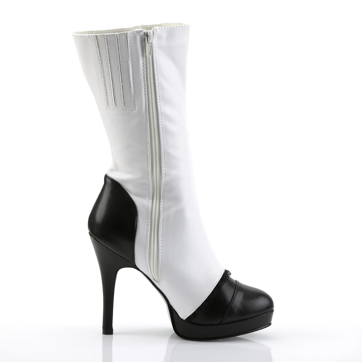 SPLENDOR-130  White-Black Pu - Image 5