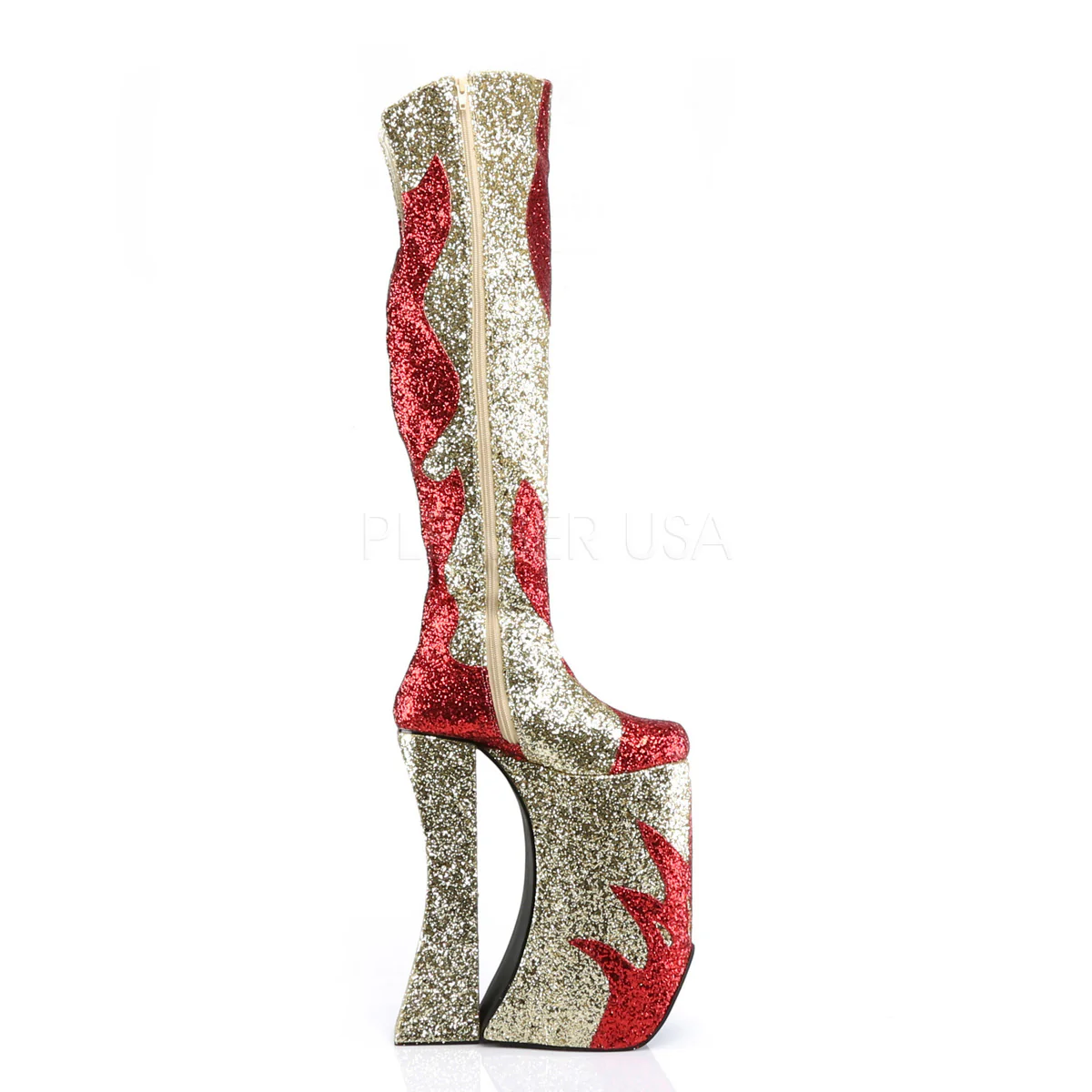SPLASHY-3020  Red-Gold Glitter - Image 5