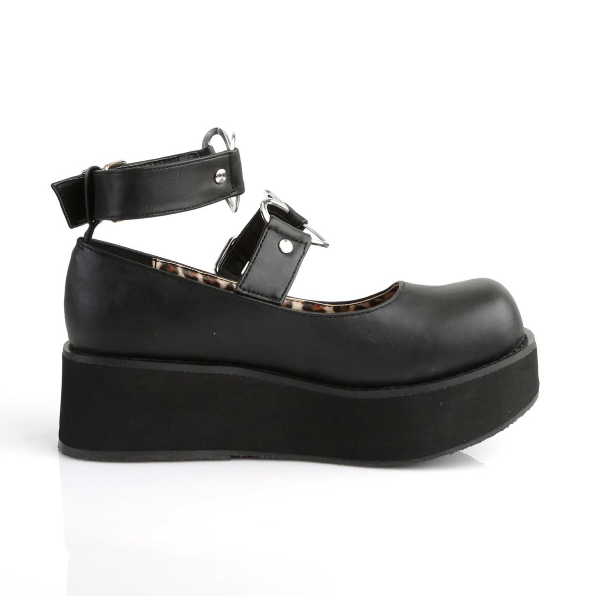 SPRITE-02  Black Vegan Leather - Image 5