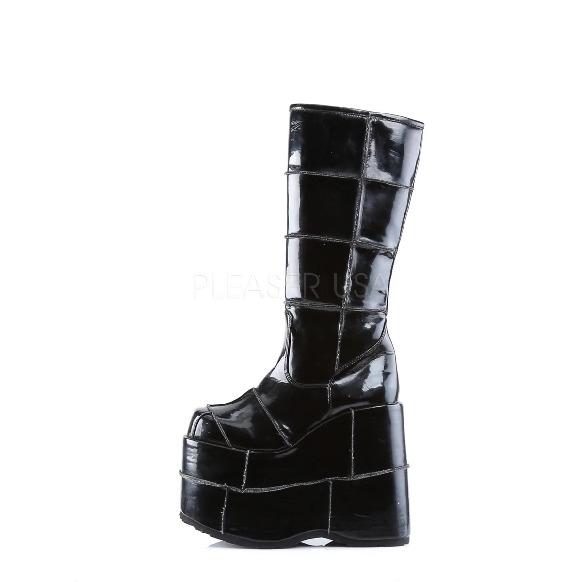 STACK-301  Black Patent - Image 3