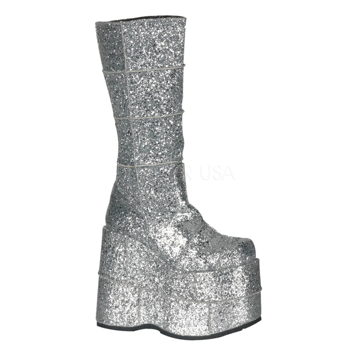 STACK-301G  Silver Glitter