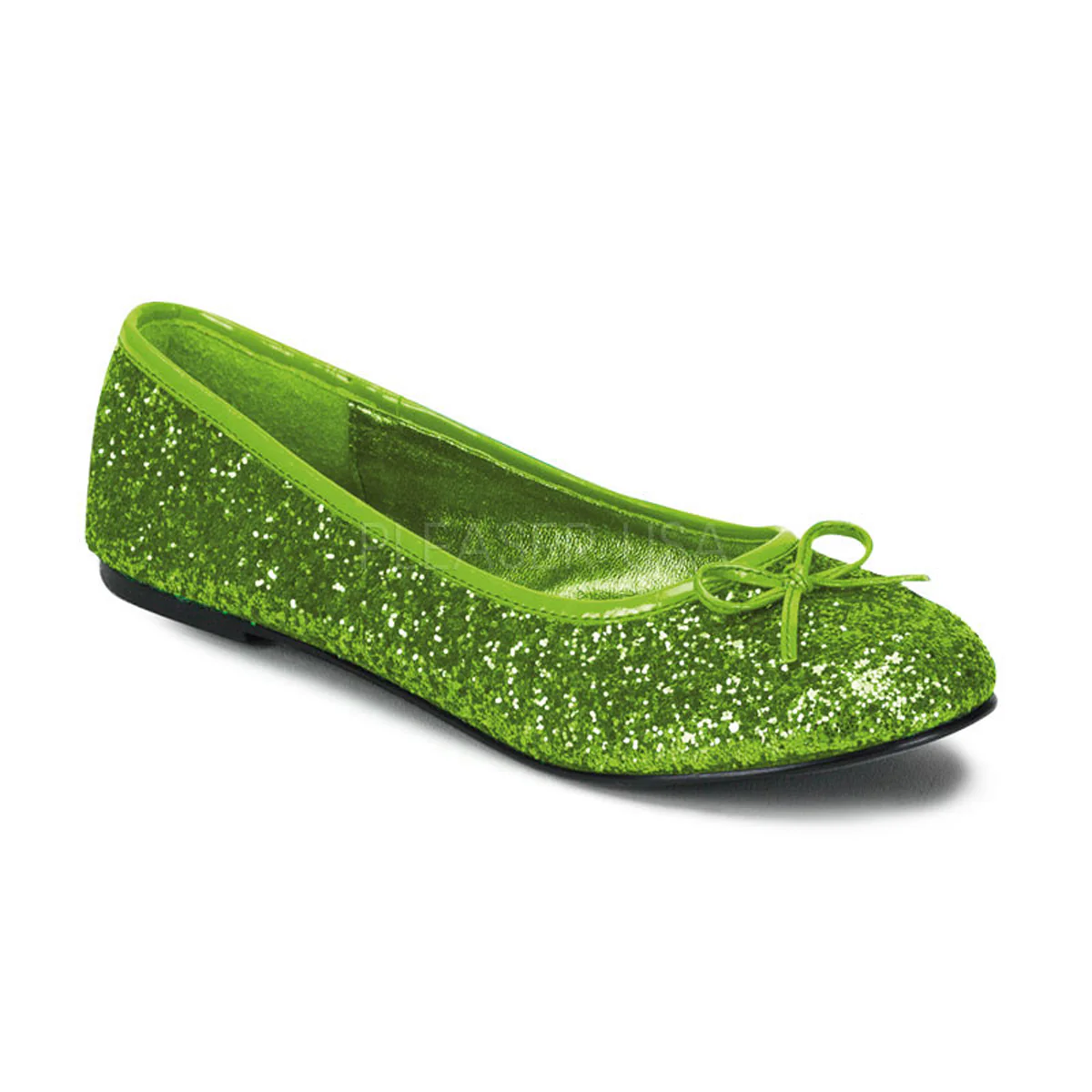 STAR-16G  Lime Green Glitter