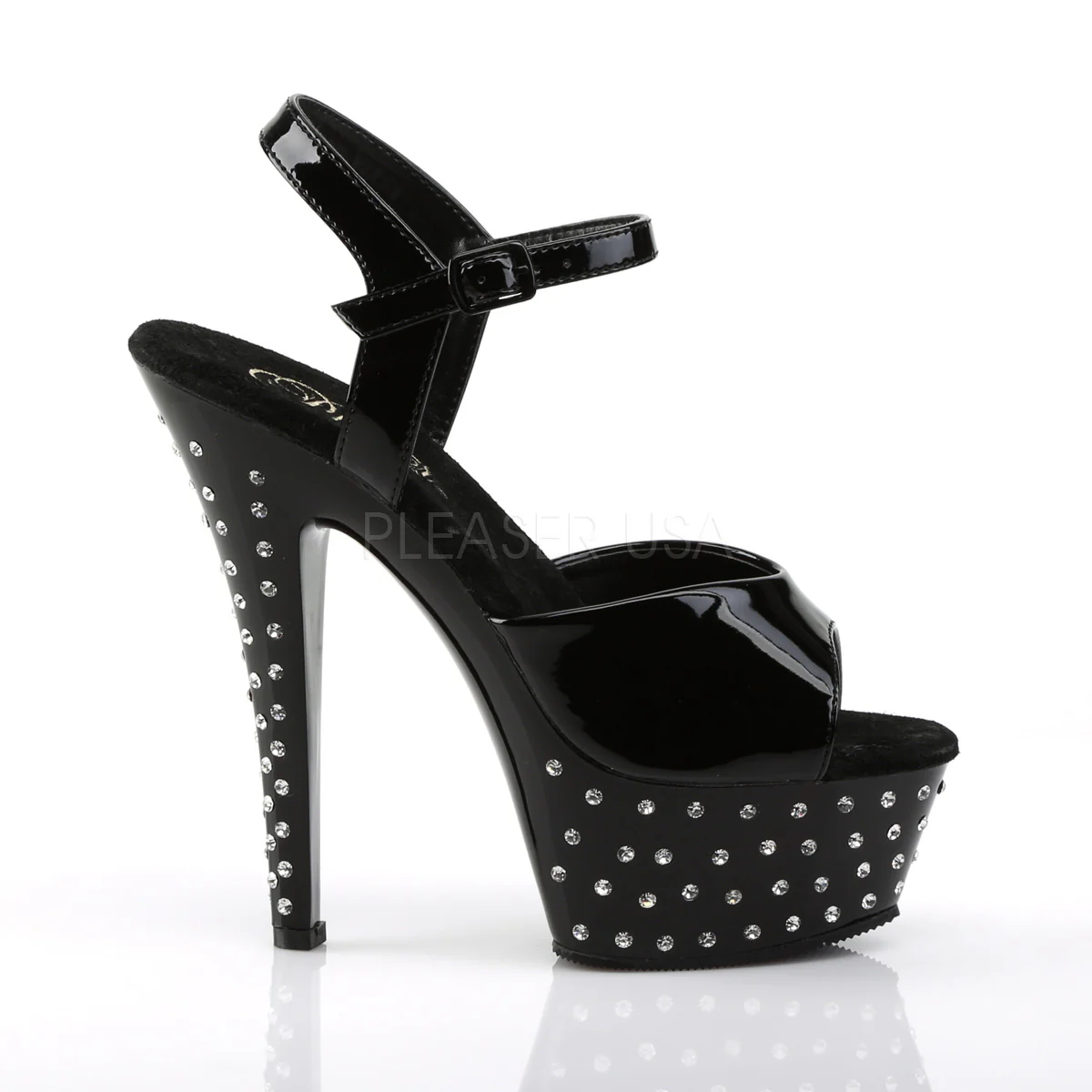 STARDUST-609 Black Patent/Black - Image 5