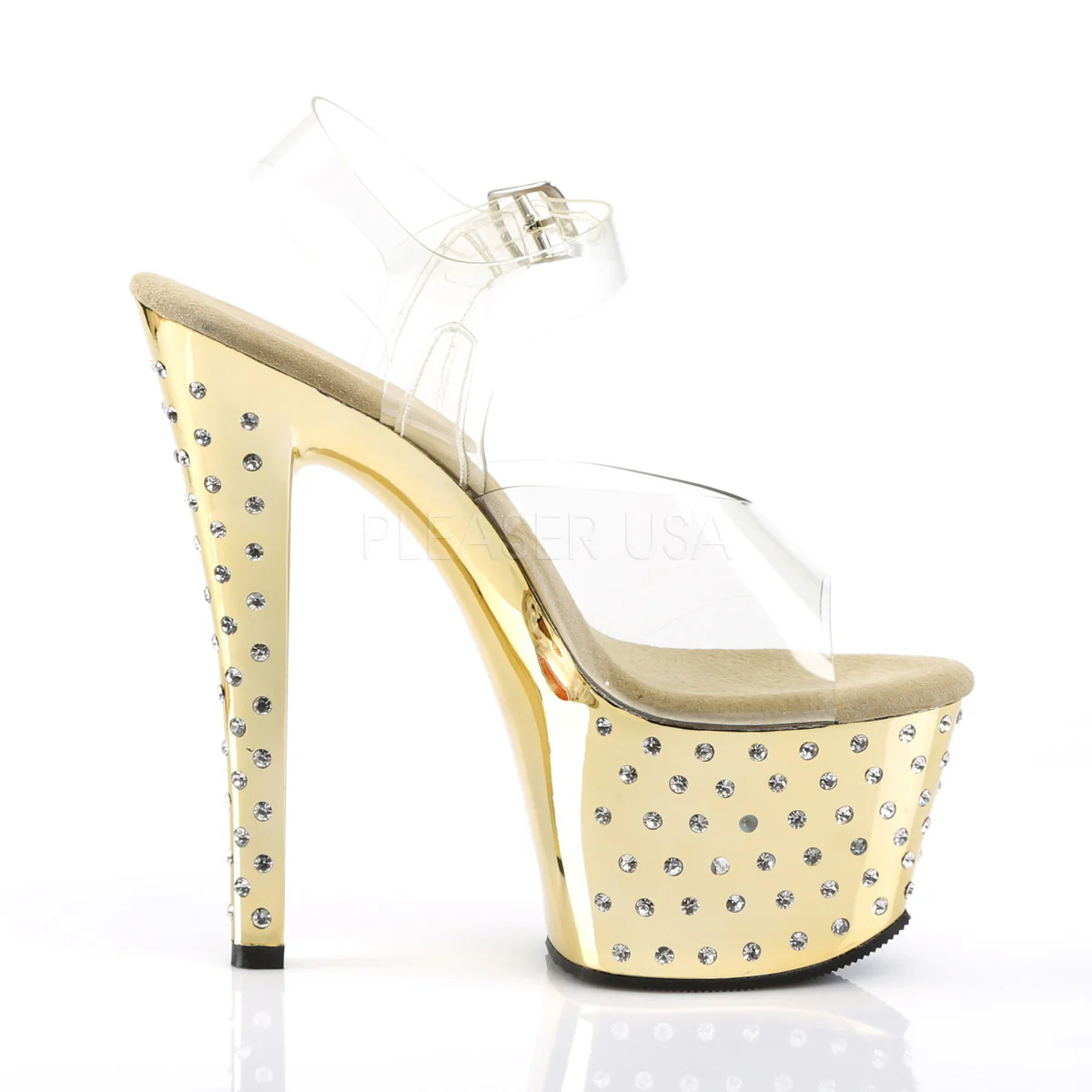 STARDUST-708  Clear/Gold Chrome - Image 5