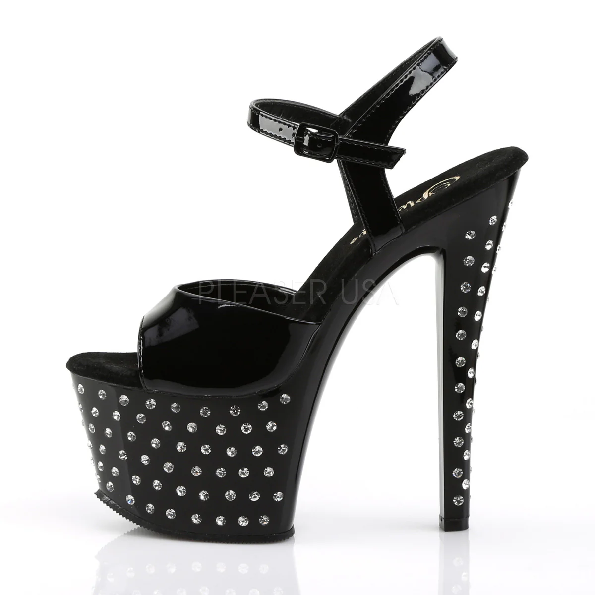 STARDUST-709 Black Patent/Black - Image 3