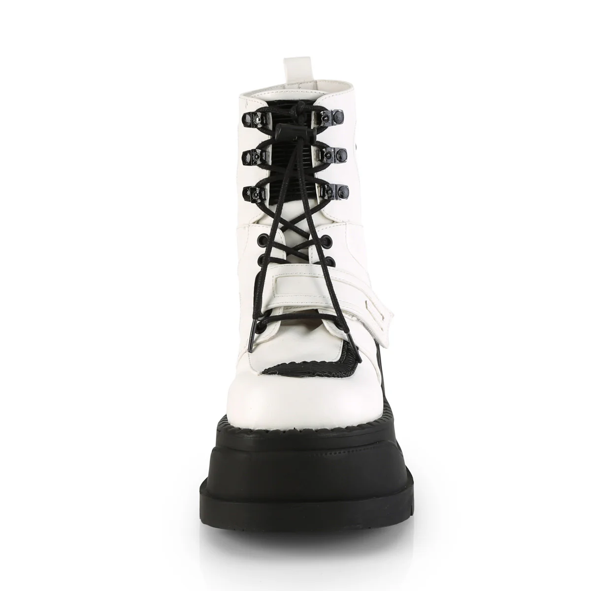 STOMP-13  White Vegan Leather - Image 2