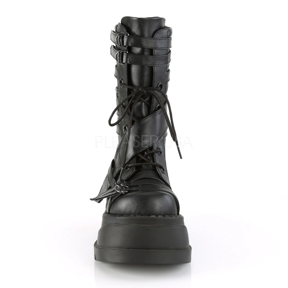 STOMP-26  Black Vegan Leather - Image 2