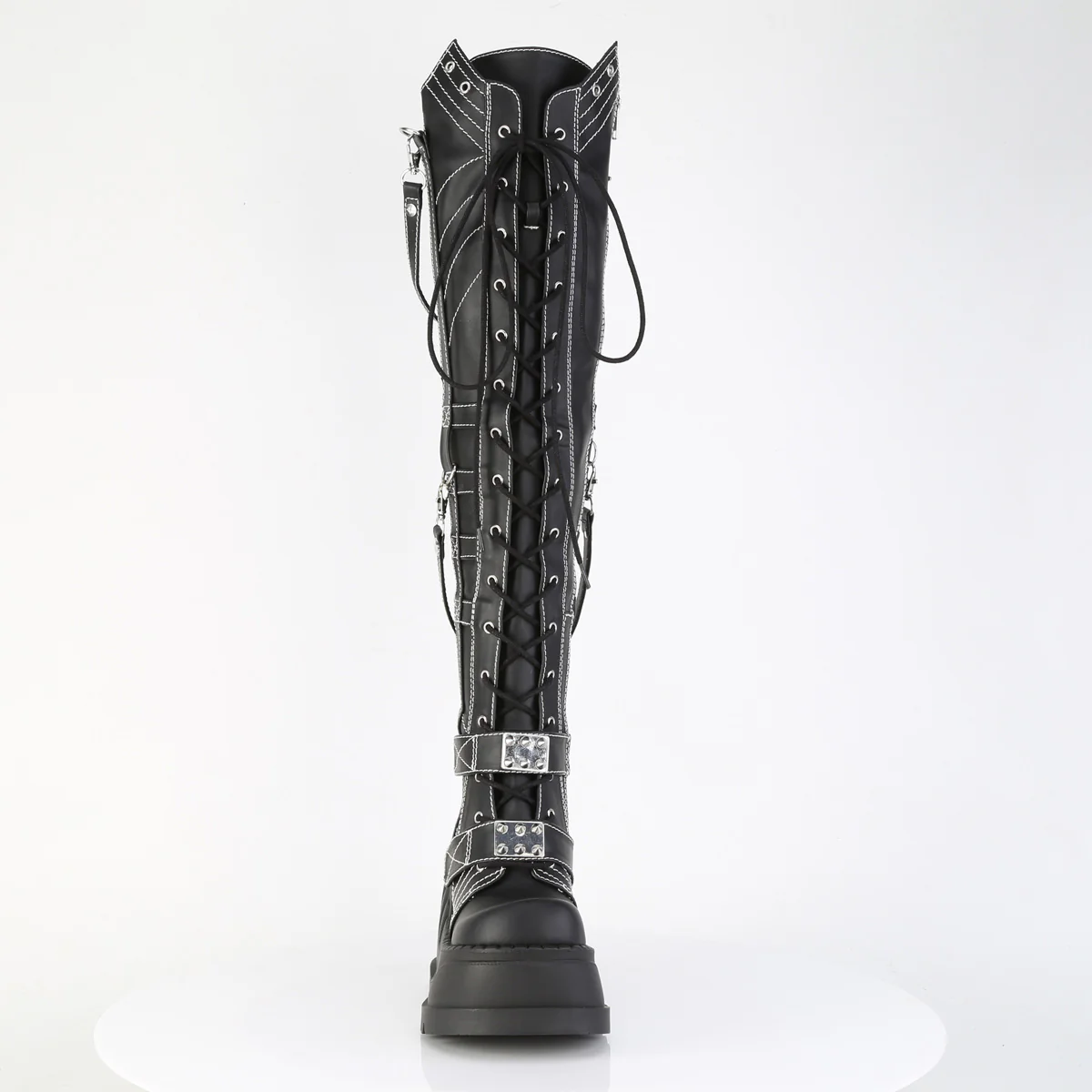 STOMP-310  Black Vegan Leather - Image 2