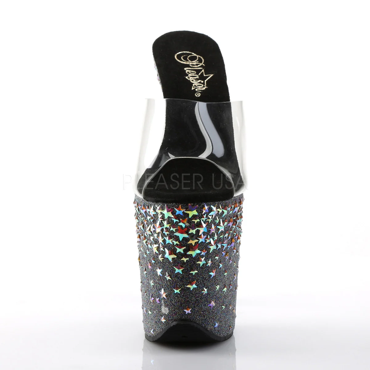 STARSPLASH-801  Clear/Black(Silver Hologram Stars) - Image 2