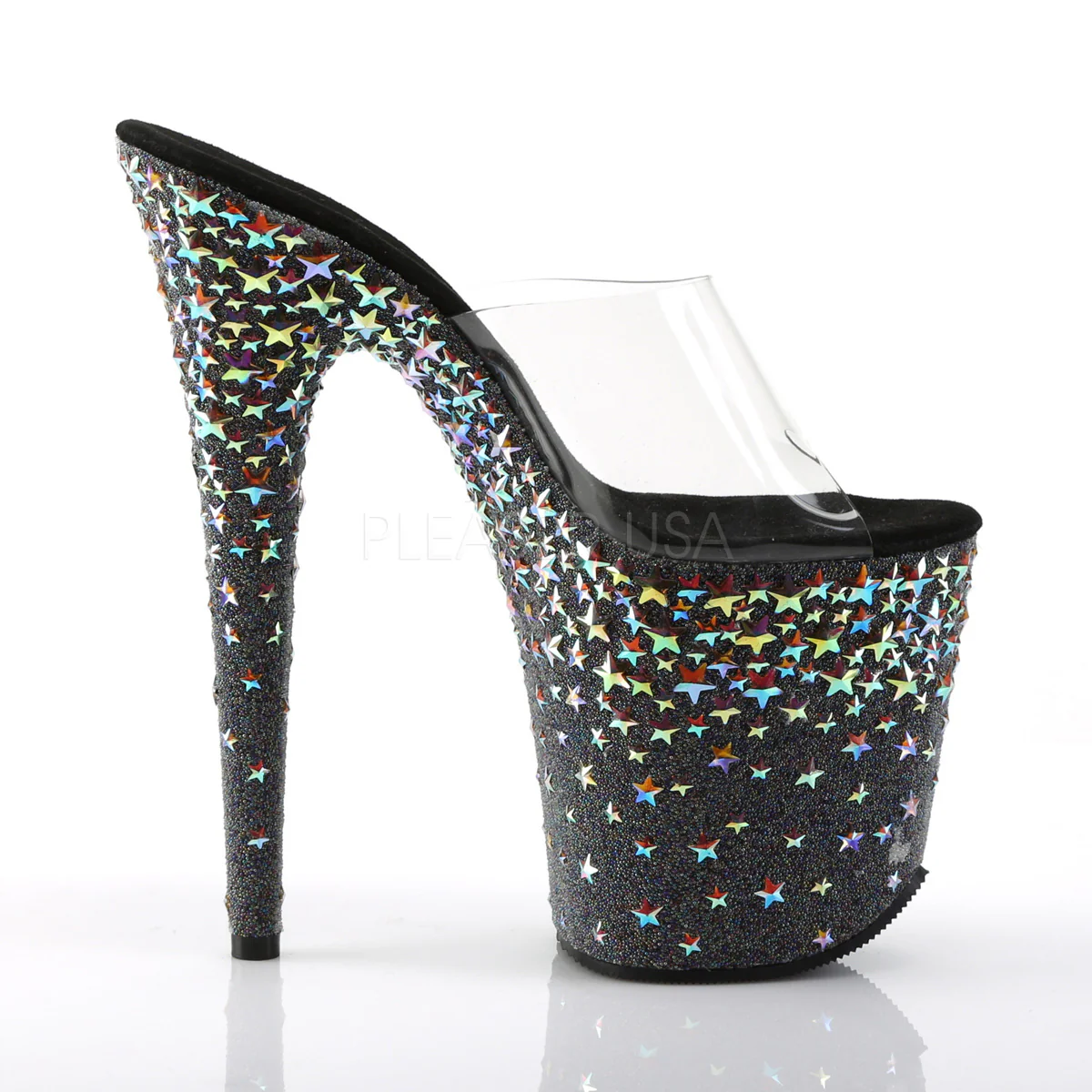 STARSPLASH-801  Clear/Black(Silver Hologram Stars) - Image 5