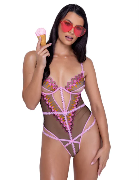 Strawberry Sherbet Teddy- LI600