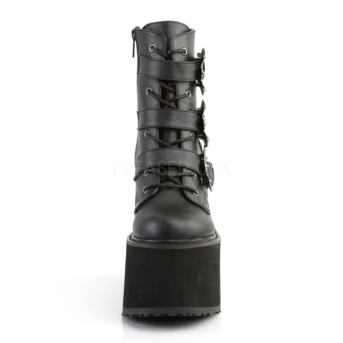 SWING-103  Black Vegan Leather - Image 2