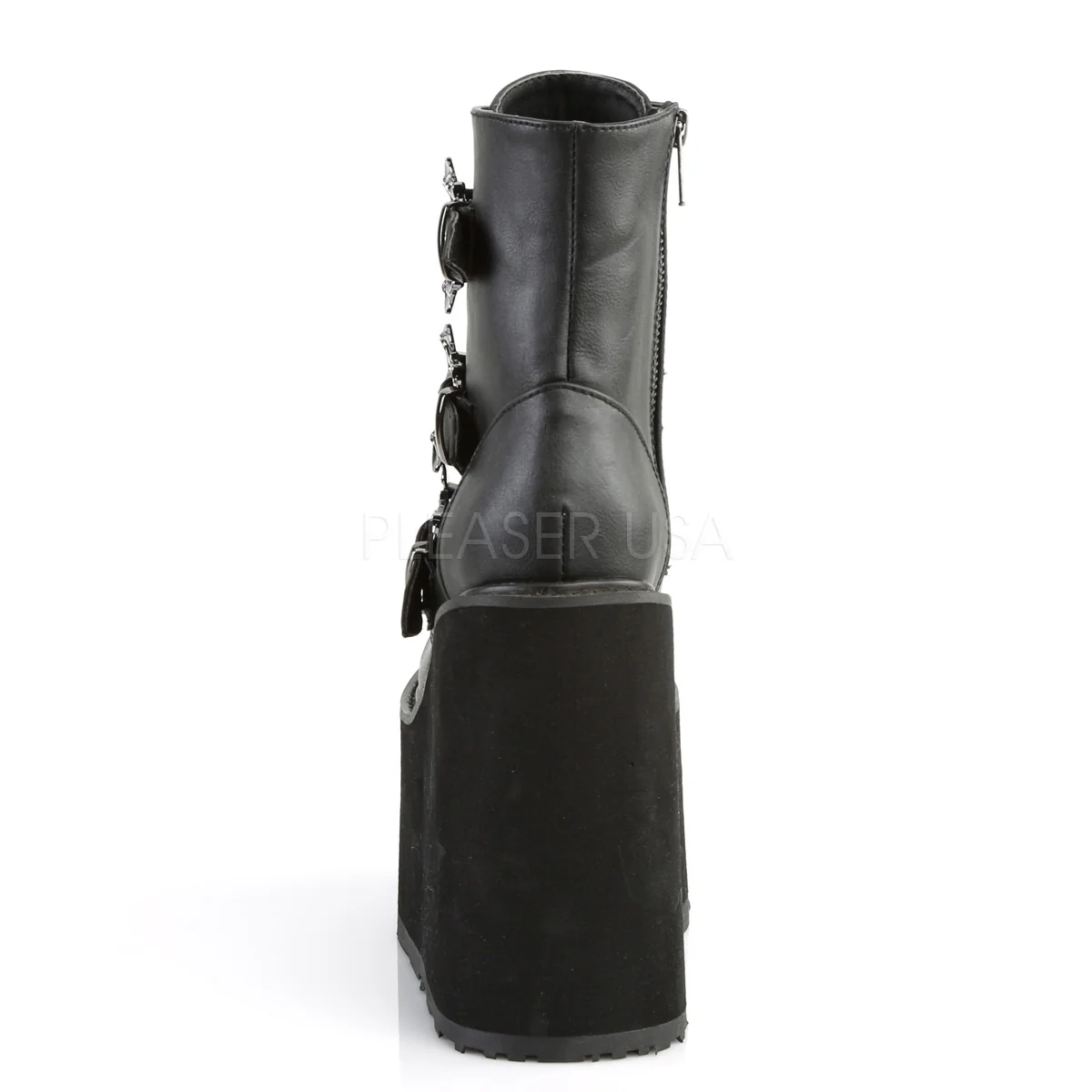 SWING-103  Black Vegan Leather - Image 4