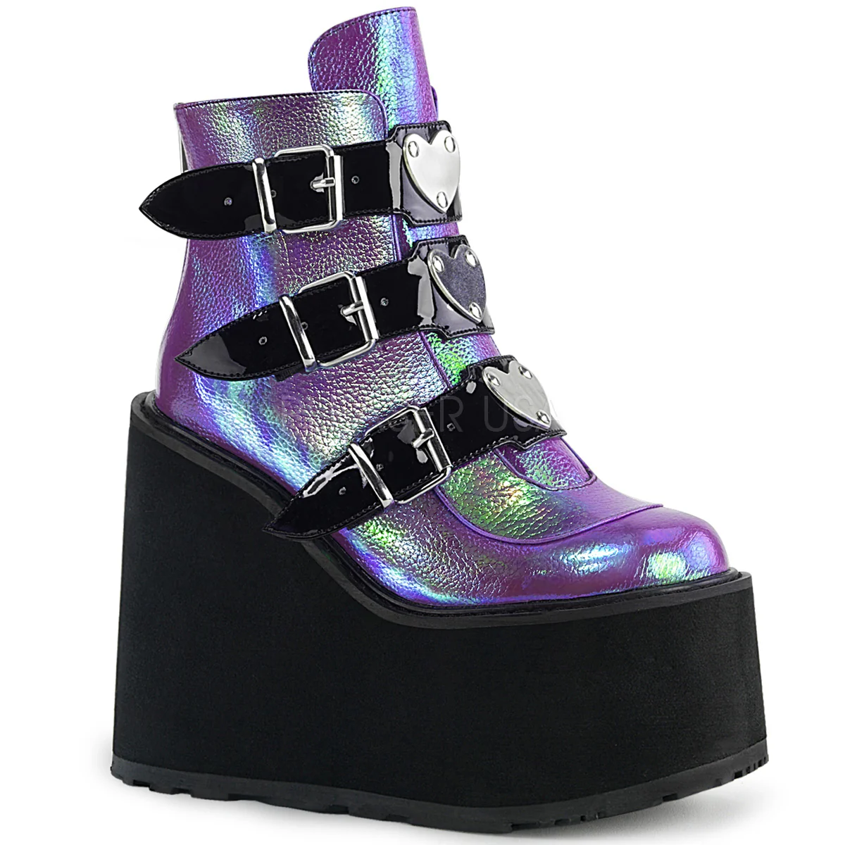 SWING-105 Purple Iridescent Vegan Leather