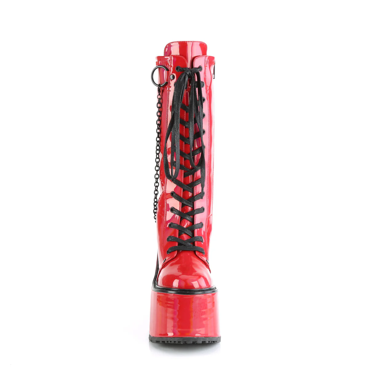 SWING-150  Red Holographic Stretch Patent - Image 2