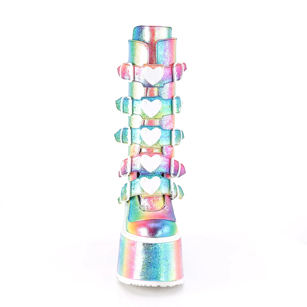 SWING-230  Rainbow Iridescent Vegan Leather - Image 2