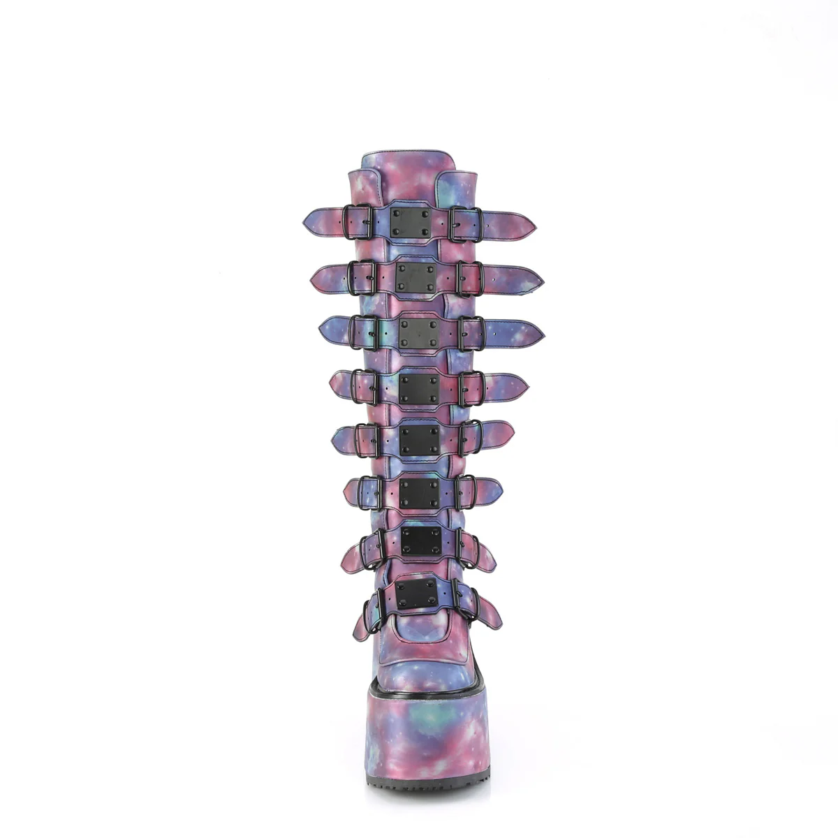 SWING-815  Purple-Blue Reflective Vegan Leather - Image 2