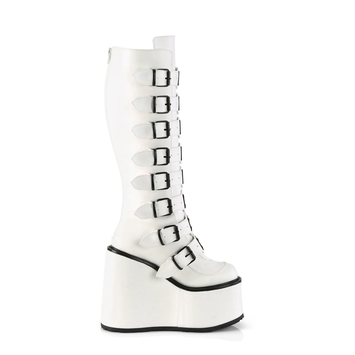 SWING-815  White Vegan Leather - Image 5
