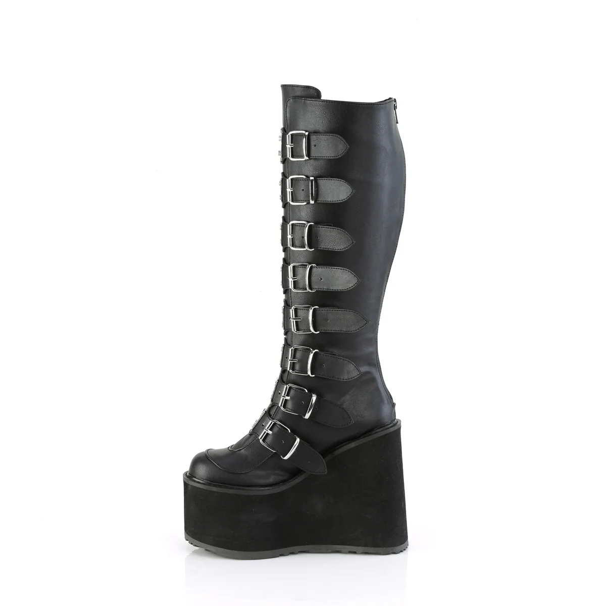SWING-815WC Black Vegan Leather - Image 3
