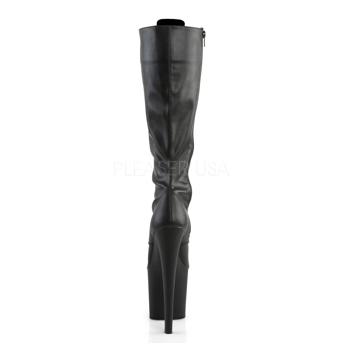 TABOO-2023  Black Str Faux Leather/Black Matte - Image 4