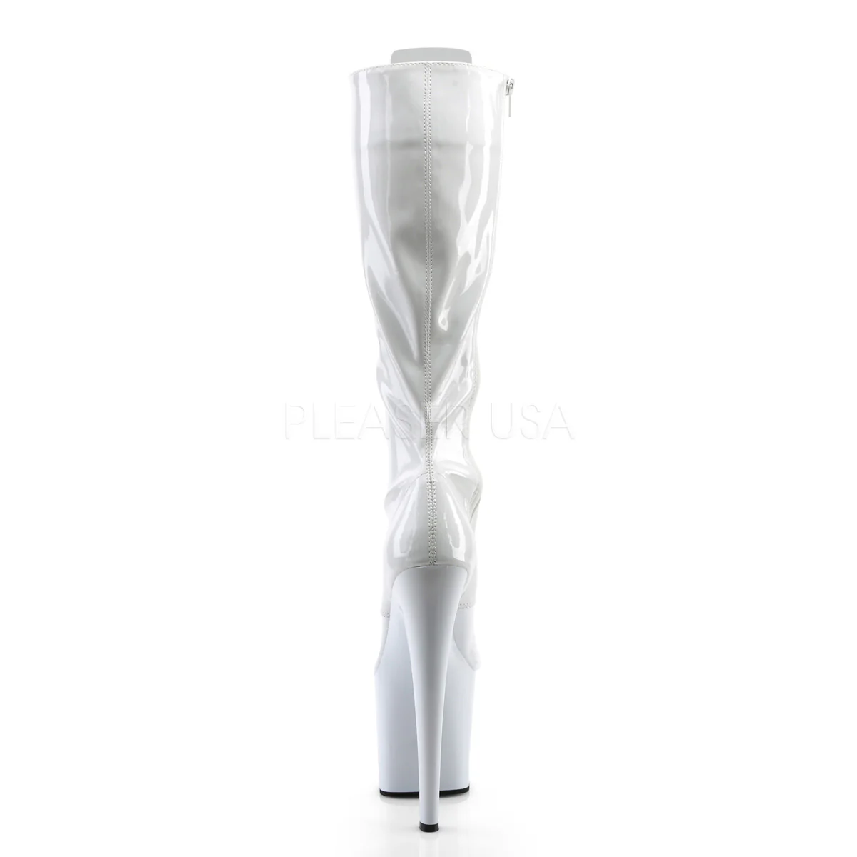 TABOO-2023  White Str Patent/Black - Image 4