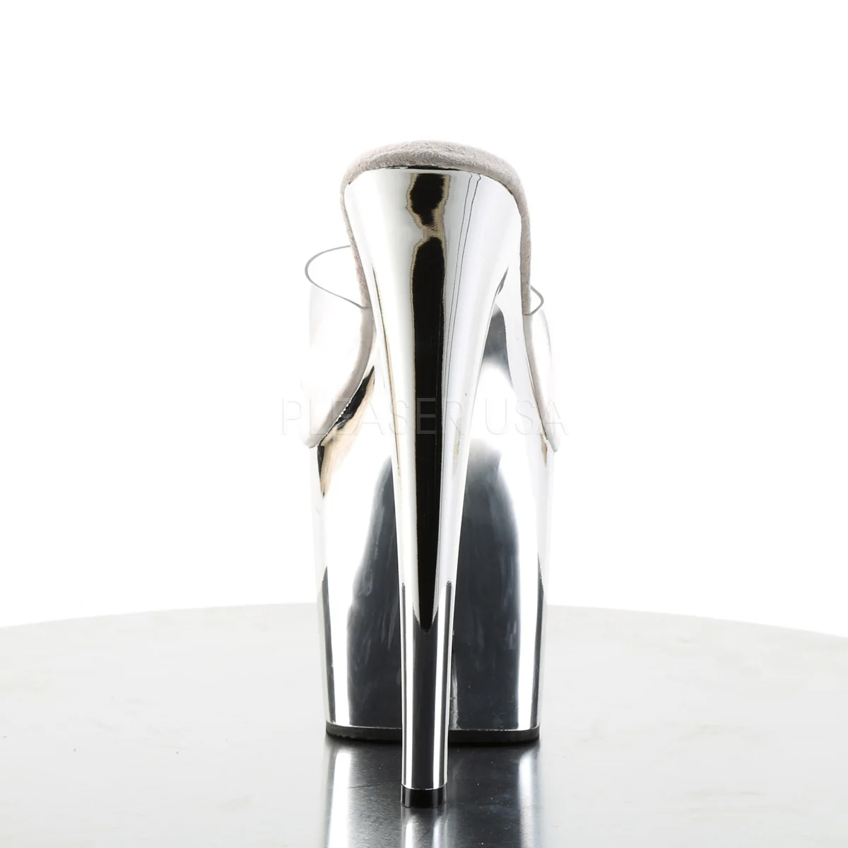 TABOO-701  Clear/Silver Chrome - Image 4
