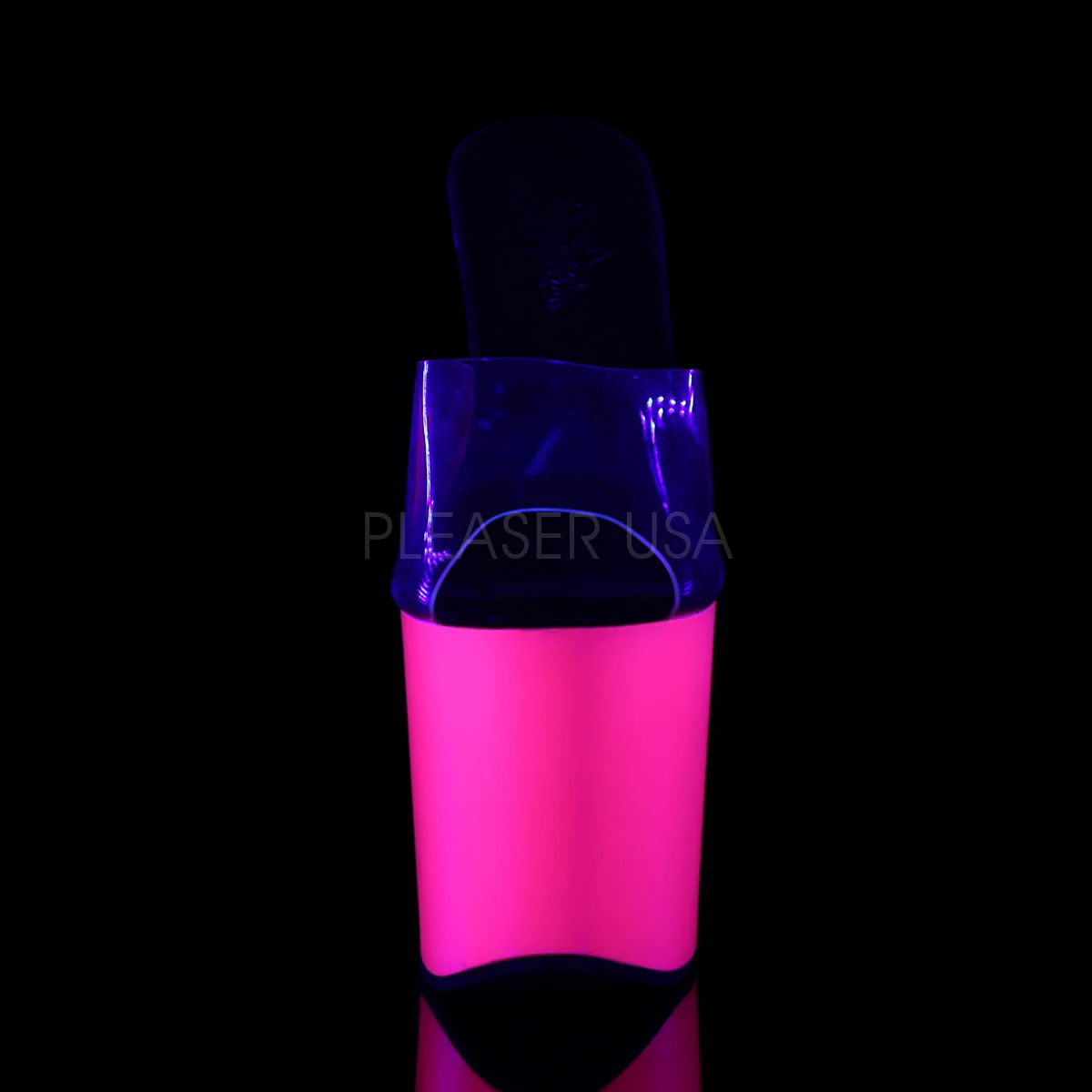 TABOO-701UV  Clear/Neon Pink - Image 2