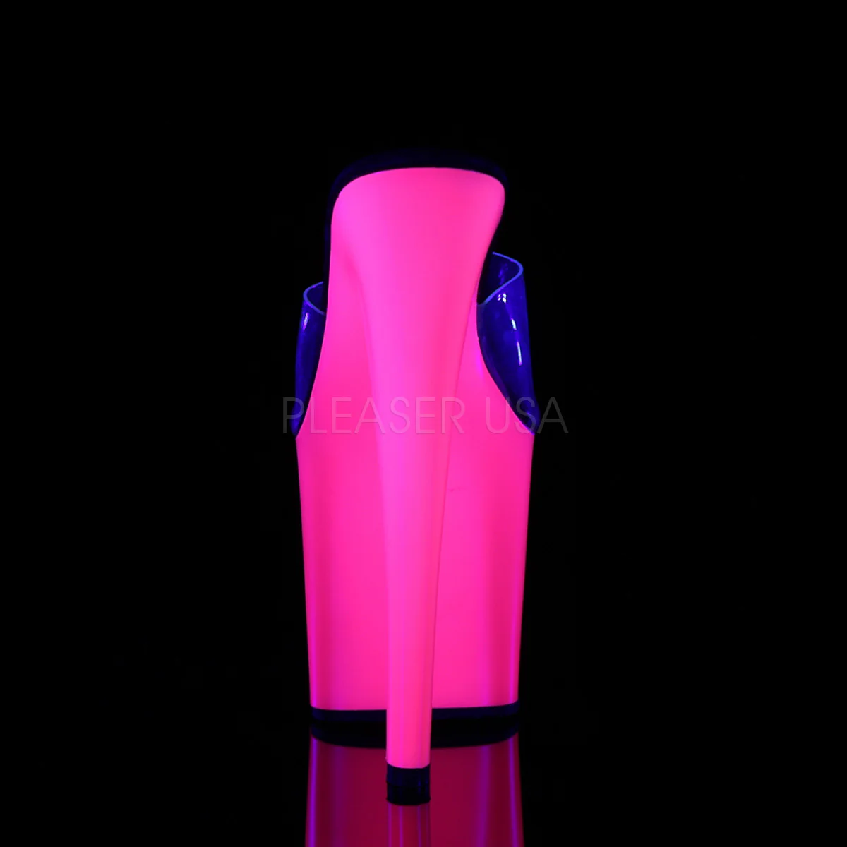 TABOO-701UV  Clear/Neon Pink - Image 4