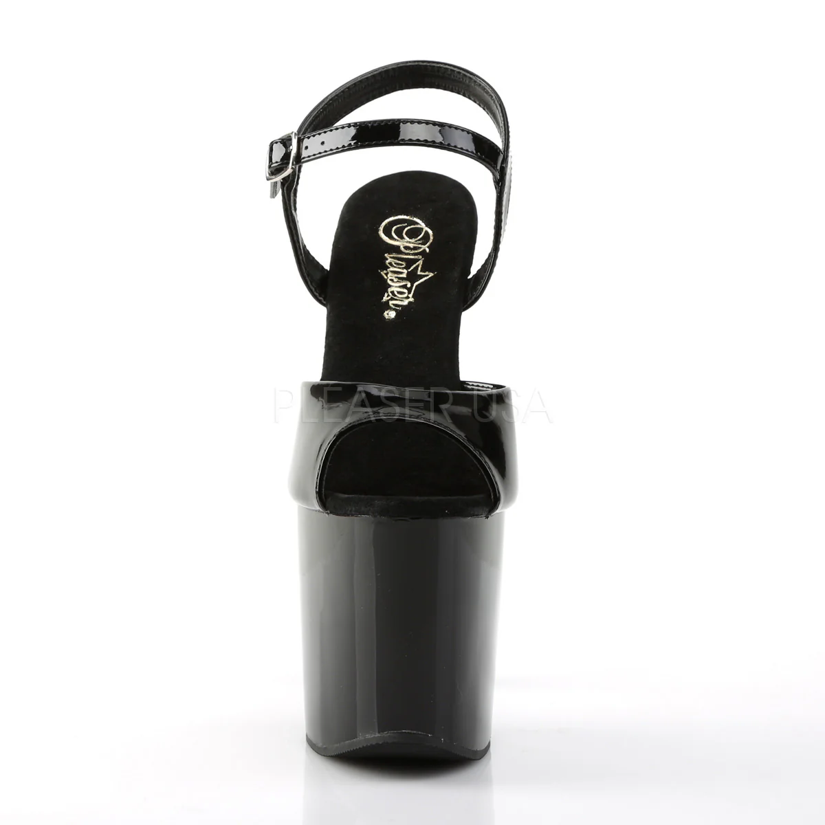 TABOO-709  Black Patent/Black - Image 2