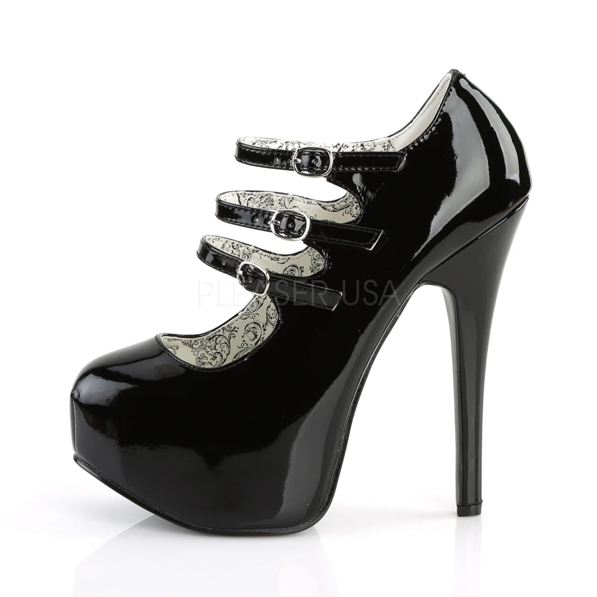 TEEZE-05  Black Patent - Image 3