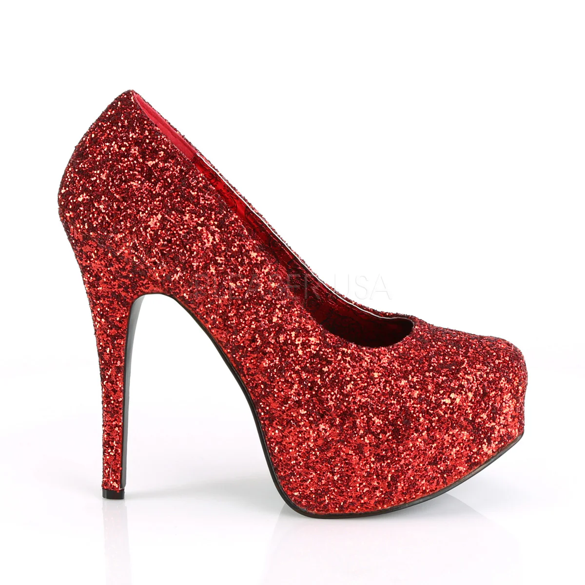TEEZE-06GW  Red Glitter - Image 5