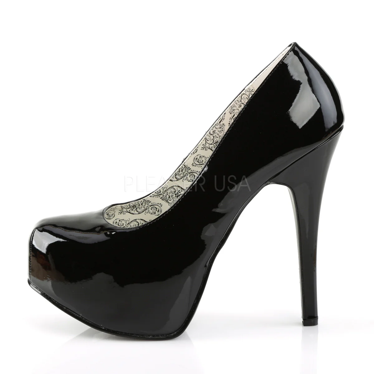 TEEZE-06W  Black Patent - Image 3