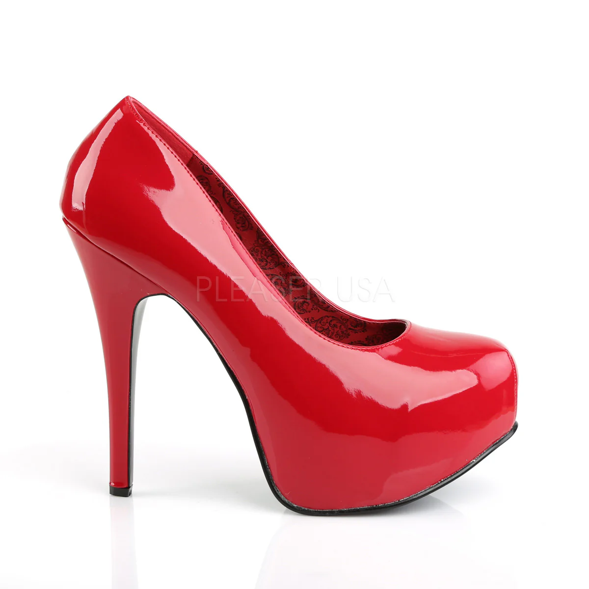 TEEZE-06W  Red Patent - Image 5