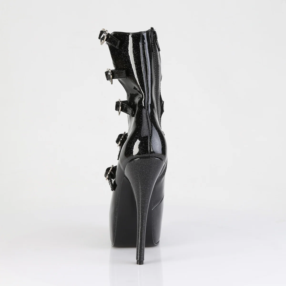 TEEZE-23 Black Glitter Patent - Image 4