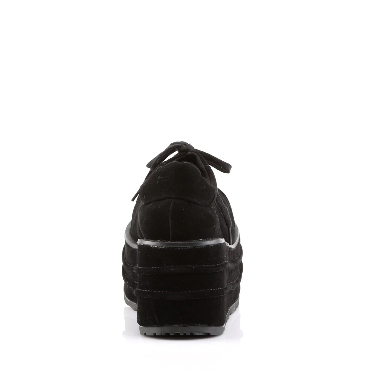 TEMPO-08  Black Vegan Suede - Image 4