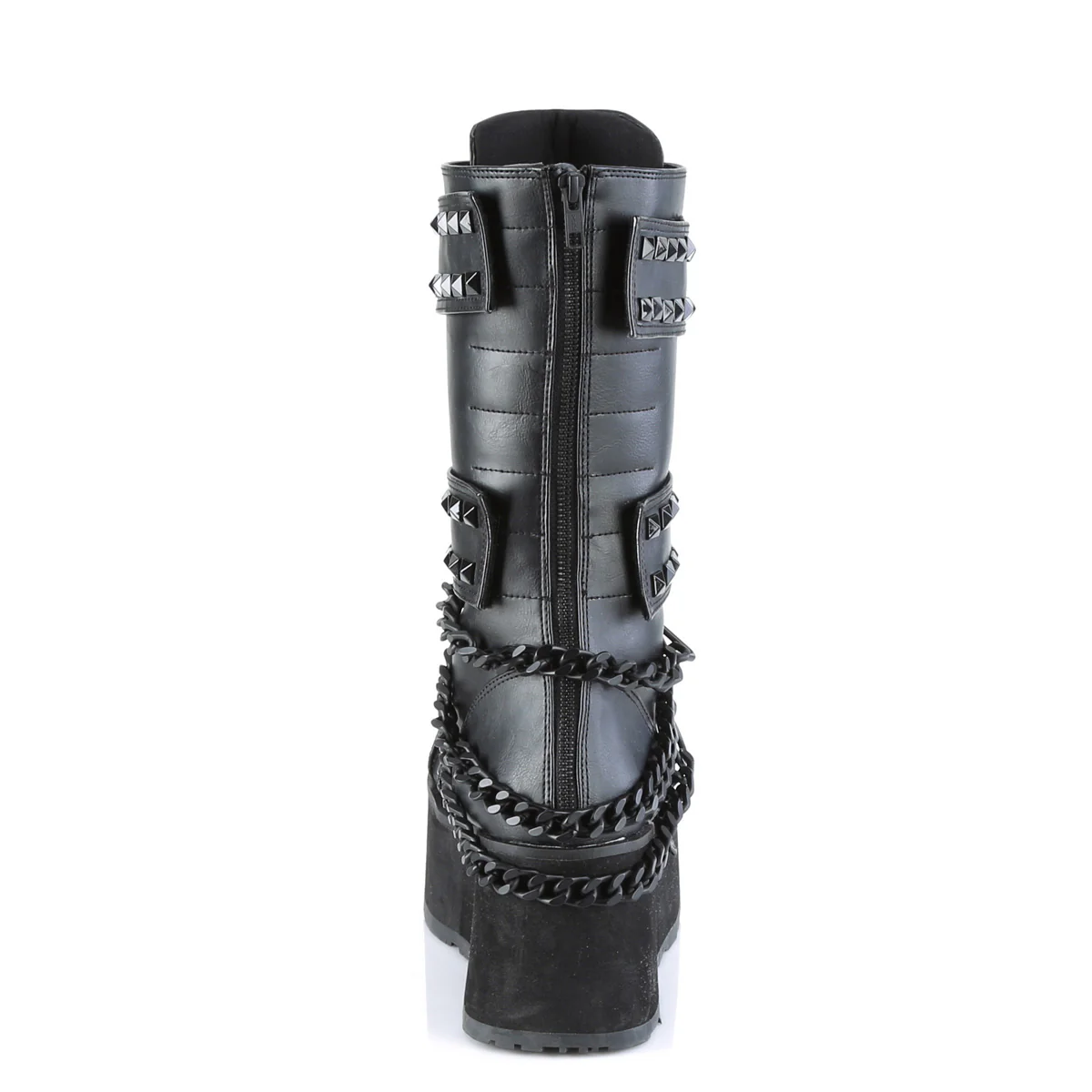 TRASHVILLE-138  Black Vegan Leather - Image 4
