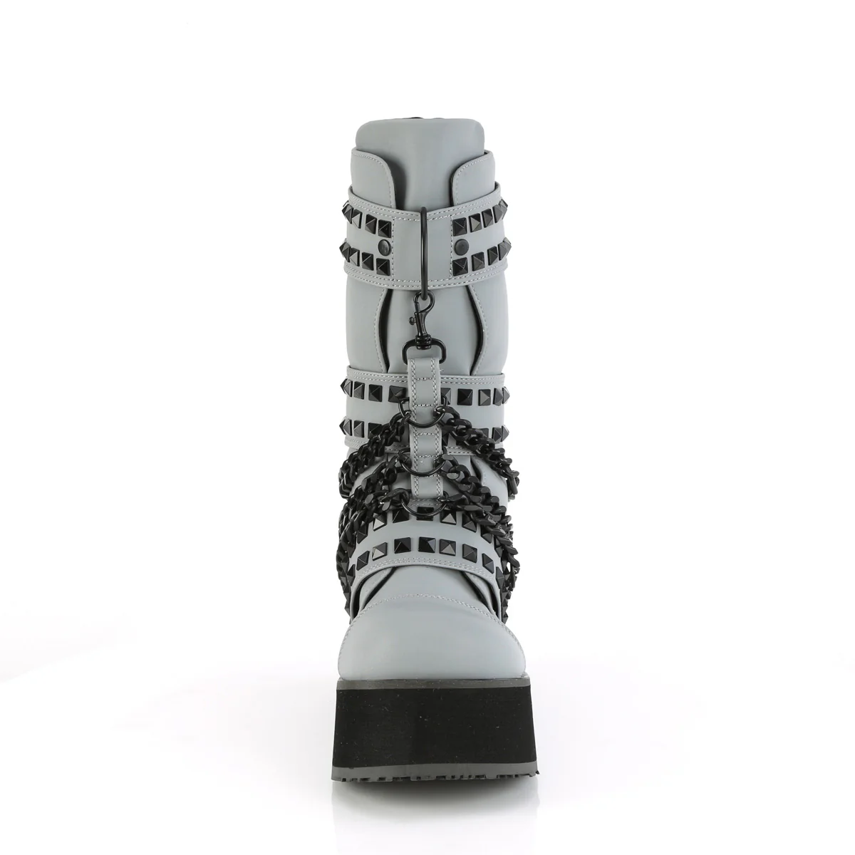TRASHVILLE-138 Grey Multi Reflective Vegan Leather - Image 2